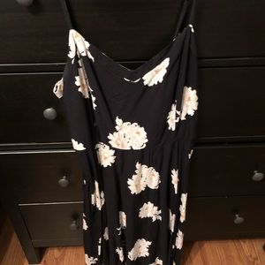 Black floral Old Navy dress